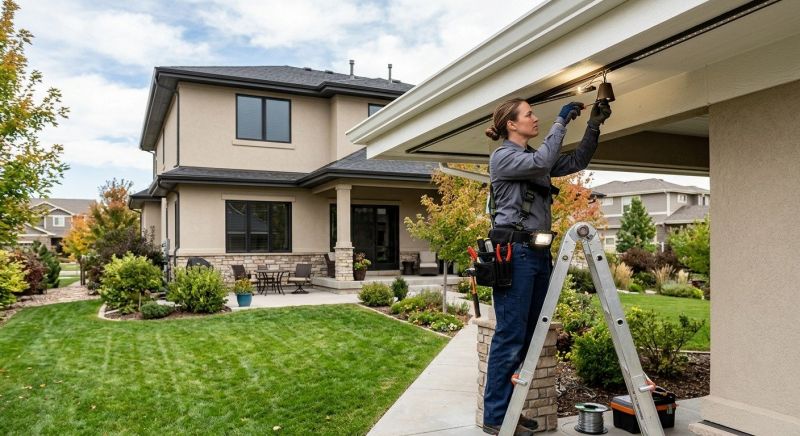 Exterior Lighting Repair Service